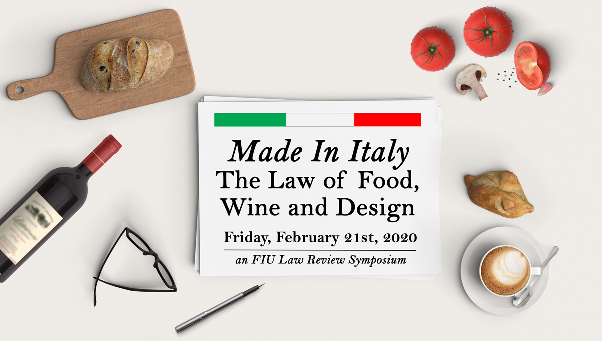 Made in Italy: The Law of Food, Wine and Design