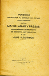 Ponencia Presentada al Consejo de Estado by Mario Lamar y Presas