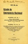 Estado de Emergencia Nacional by República de Cuba. Senado