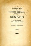 Proposición de ley Sobre Seguros Sociales Presentada al Senado by Justo L. Pozo del Puerto and Gonzalo J. del Cristo