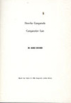Derecho Comparado = Comparative Law by Mario Rotondi