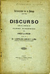 Discurso Leído en la Apertura del Curso Académico de 1907 a 1908 by Leopoldo Cancio y Luna and Universidad de La Habana