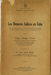Los Números Índices en Cuba by Hugo Vivó