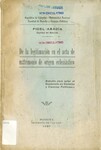 De la Legitimación en el Acta de Matrimonio de Origen Eclesiástico by Fidel Abadía