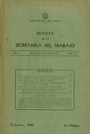 Revista de la Secretaría del Trabajo by República de Cuba. Secretaría del Trabajo