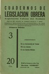 Legislación Obrera : Legislación Cubana del Trabajo by Miguel M. Calella Sanz