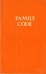 Family Code by Cuba. Asamblea Nacional del Poder Popular