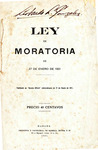 Ley de Moratoria de 27 de enero de 1921 by República de Cuba. Senado.