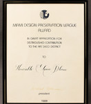 Miami Design Preservation League Award by Miami Design Preservation League