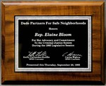 Award for Advocacy and Commitment to the Criminal Justice System by Dade Partners for Safe Neighborhoods