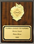 Service Award by Florida League for Nursing