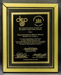 Award for Outstanding Commitment to Public School Education and Hurricane Recovery During the 1993 Legislative Session by The School Board of Dade County, Florida and the United Teachers of Dade