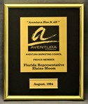 Award for Membership by Aventura Marketing Council