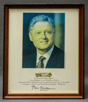 Acknowledgement of Friendship and Support by President Bill Clinton