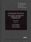 Corporate Finance : Debt, Equity, and Derivative Markets and their Intermediaries, 3rd ed. by Jerry W. Markham, José Gabilondo, and Thomas Lee Hazen