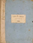 The Laws of Jamaica, 1896 by Jamaica