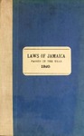 The Laws of Jamaica, 1920 by Jamaica