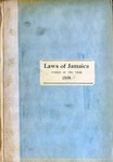 The Laws of Jamaica, 1939 by Jamaica