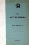 The Acts of Jamaica, 1963 by Jamaica