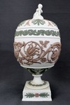 Tricolor urn with lid by Josiah Wedgwood